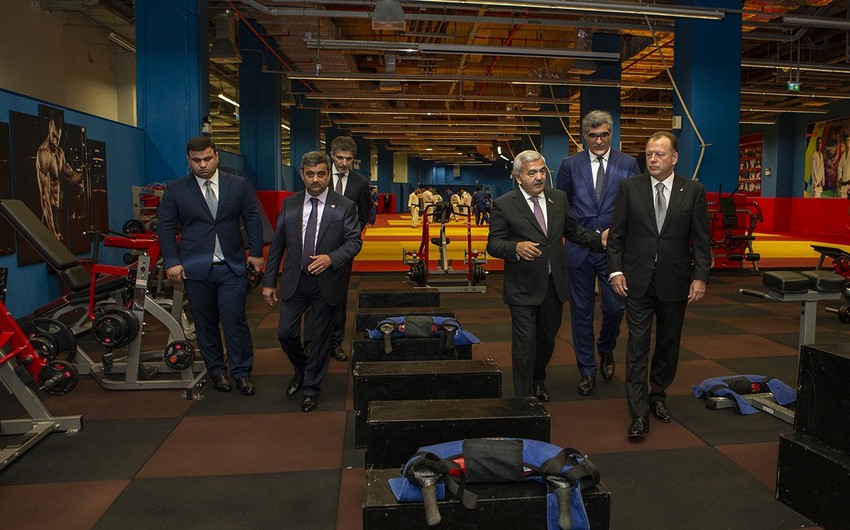 Президент IJF посетил учебно-тренировочную базу сборных Азербайджана на Бакинском олимпийском стадионе