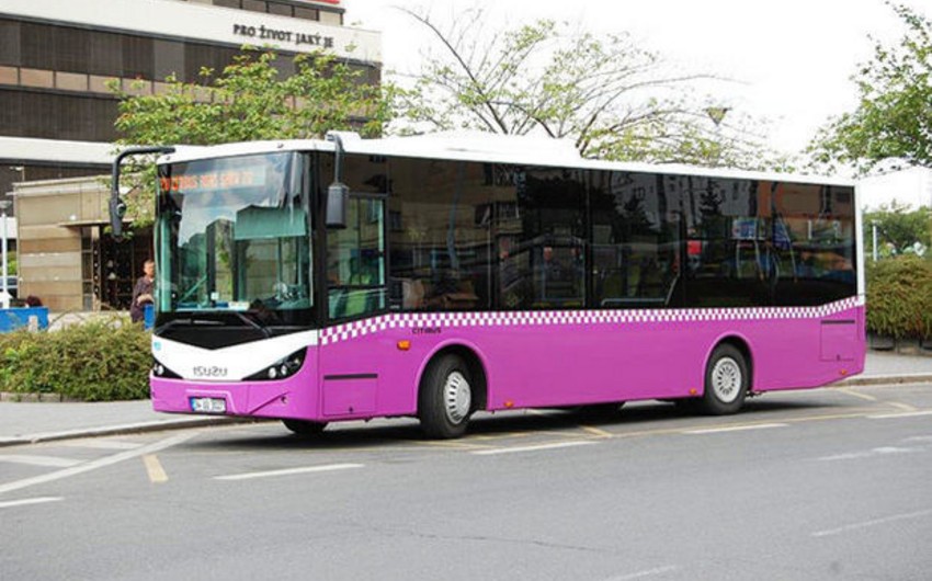 В Баку пассажирский автобус сбил пешехода