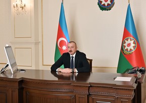 Президент Ильхам Алиев обратился к гражданам Азербайджана