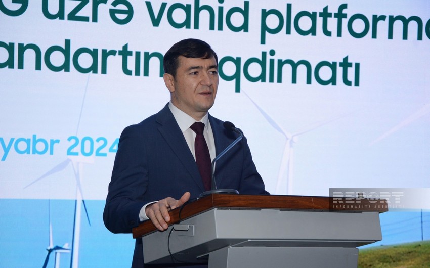 Vüsal Şıxəliyev: ESG standartları gələcək inkişaf strategiyaları hazırlamağa imkan verəcək