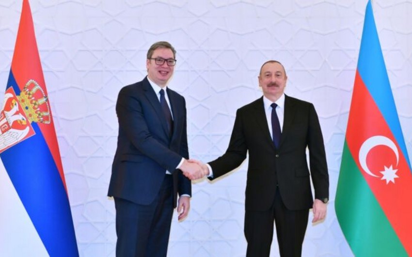 President Ilham Aliyev sends congratulatory letter to Serbian counterpart