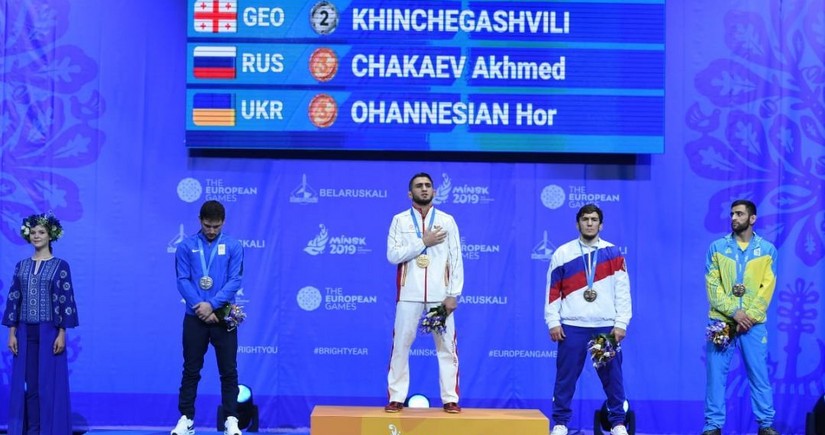 Wrestler Aliyev bags Azerbaijan’s second gold at Minsk 2019