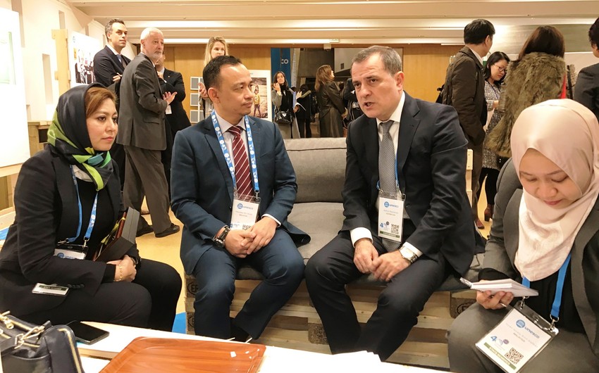 Джейхун Байрамов встретился с министрами образования Турции, России и Малайзии
