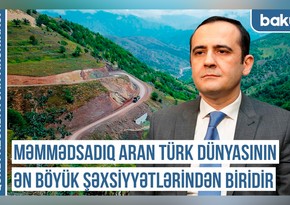 Qərbi Azərbaycan Xronikası: Məmmədsadıq Aran Türk dünyasının ən böyük şəxsiyyətlərindən biridir