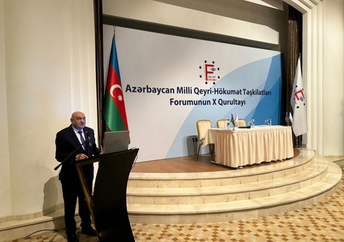 Проходит съезд Национального форума НПО Азербайджана