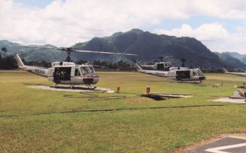 В Перу разбился полицейский вертолет