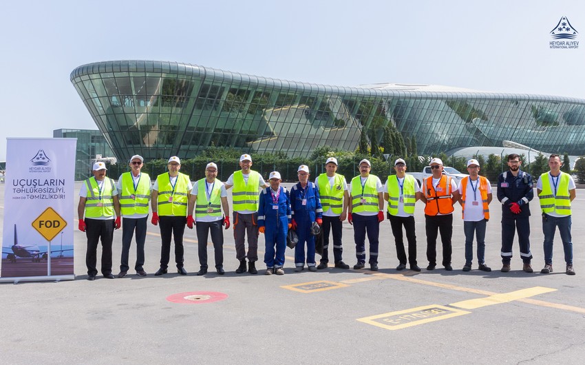 First FOD collection campaign held at Baku airport