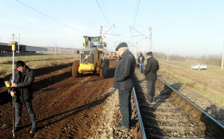 Начат ремонт железнодорожного участка Алабашлы-Гянджа