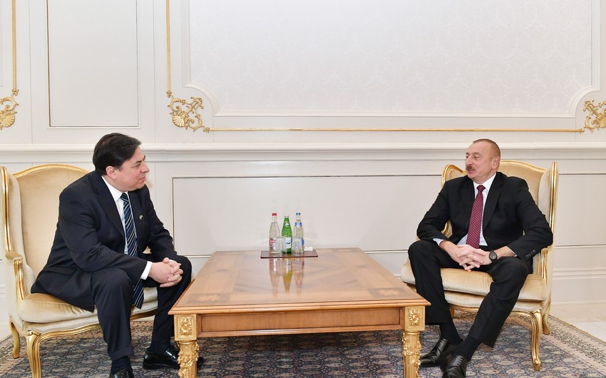 President Ilham Aliyev receives credentials of incoming Brazilian ambassador