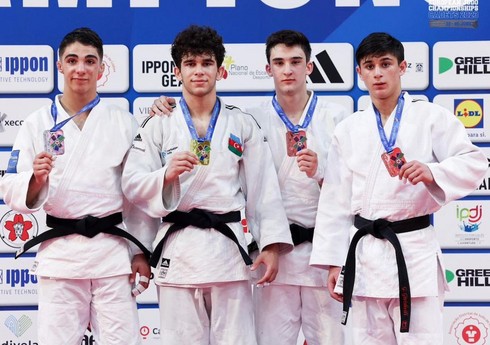 Азербайджанские дзюдоисты завоевали еще два золота чемпионата Европы
