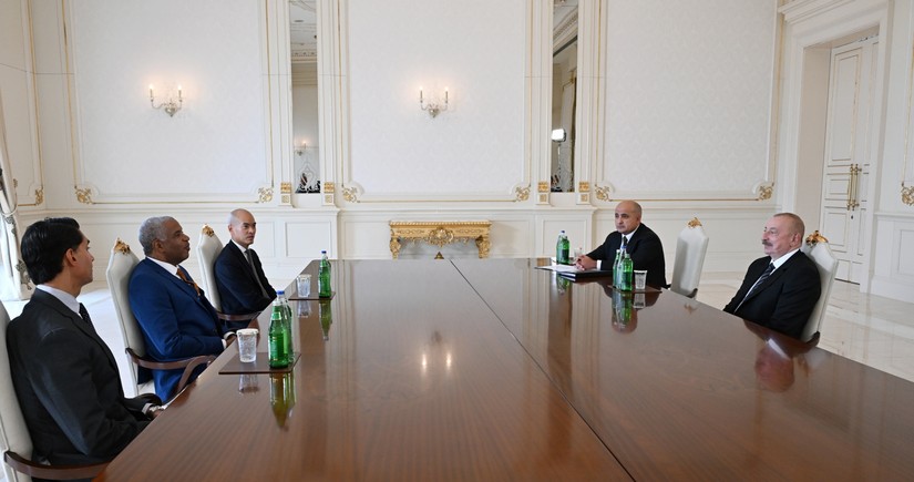 President Ilham Aliyev receives Founder and Chief Executive Officer of Vista Equity Partners