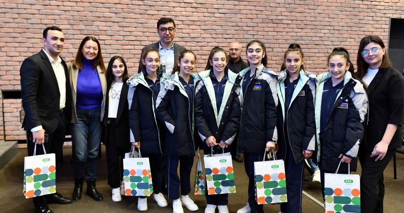 Fərid Qayıbov beynəlxalq turnirlərdə ölkəmizi uğurla təmsil etmiş idmançılarla görüşüb