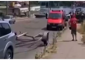 Rusiya silahlılarının Ukraynanın Xerson vilayətində  təxliyə bölgəsinə atəş açması nəticəsində 8 nəfər yaralanıb