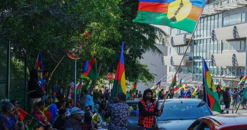 Yeni Kaledoniyanın Azadlıq Cəbhəsi Fransaya etiraz bəyanatı yayıb