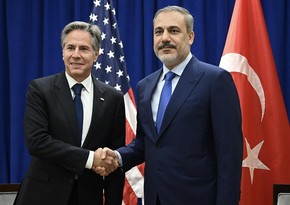 Meeting between Turkish FM, US Secretary of State begins