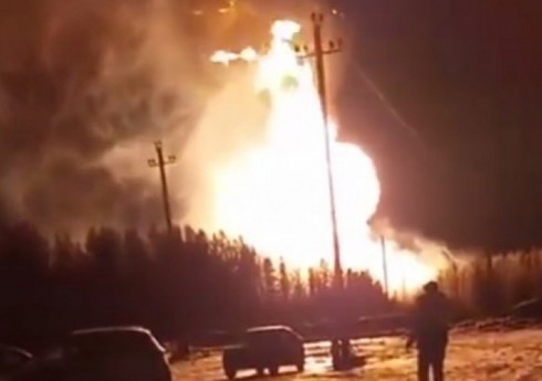 В Свердловской области РФ произошел взрыв на газопроводе