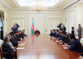 President Ilham Aliyev received ambassadors and heads of diplomatic missions of Muslim countries in Azerbaijan