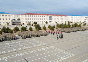 Military oath-taking ceremony for young soldiers was held in Azerbaijan's Combined Arms Army