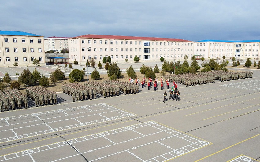 Military oath-taking ceremony for young soldiers was held in Azerbaijan's Combined Arms Army