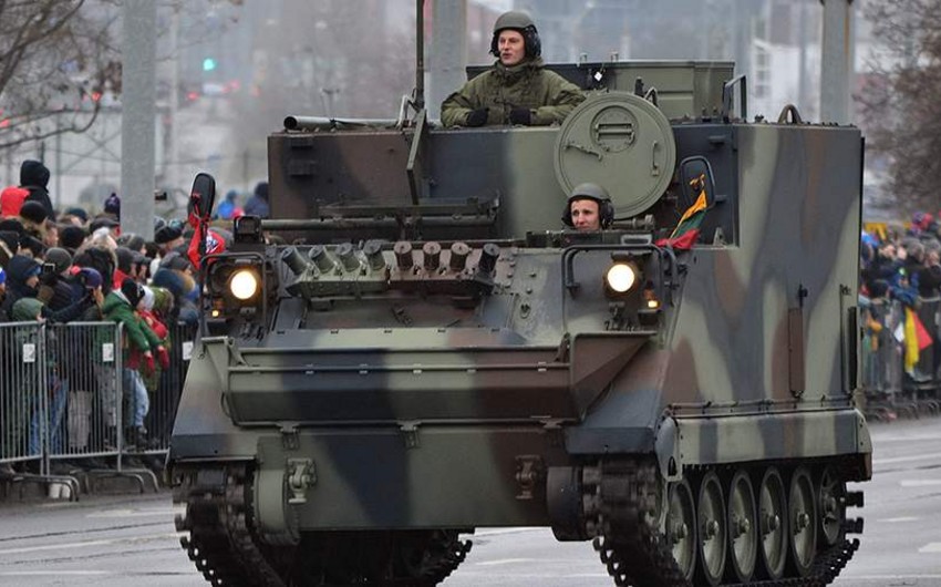 Украина получила от Литвы бронетранспортеры 