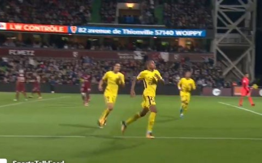 Мбаппе забил первый гол в составе ПСЖ в дебютном матче за команду