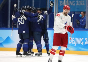 Сборная Финляндии впервые завоевала золотые медали Олимпиады