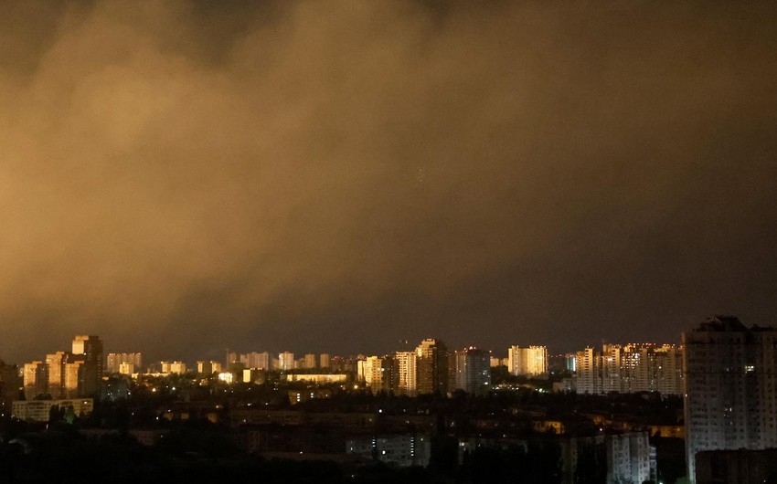 Kiyevdə partlayış səsləri eşidilib, Ukraynada hava hücumu xəbərdarlığı elan edilib