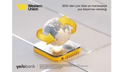 Western Union beynəlxalq pul köçürmələri sistemi indi Yelo Bankda