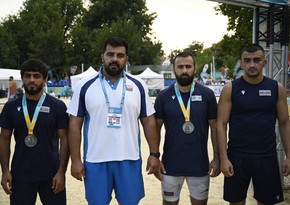 Azərbaycanın çimərlik güləşçiləri Rumıniyada 2 gümüş medal qazanıb