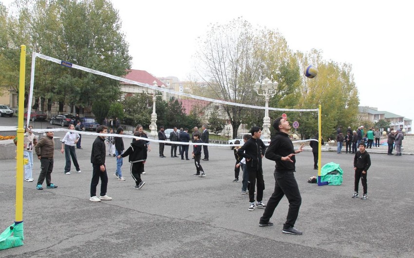 Gənclər və İdman Nazirliyi “Sağlam həyat” layihəsi çərçivəsində Daşkəsəndə tədbir keçirib