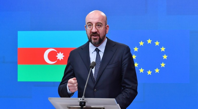 Charles Michel Makes Press Remarks Following Meeting With President ...