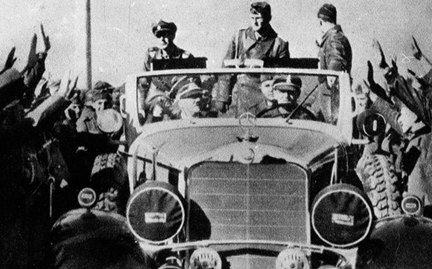 Adolf Hitlerin zirehli avtomobili hərraca çıxarılıb