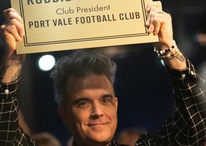 Singer Robbie Williams named Port Vale club president