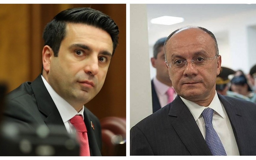 Tempers flare in Armenian parliament as speaker and MP clash