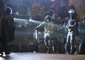 34 people detained, 12 police officers injured during rally in Tbilisi