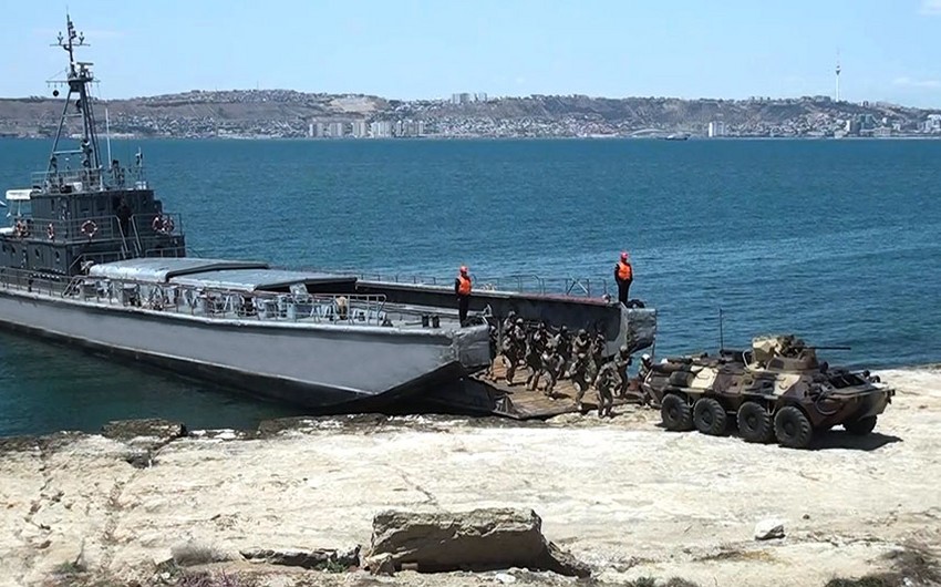 Tactical exercises held in Azerbaijan Naval Forces