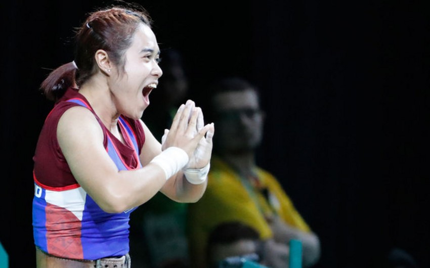 ​Тайская тяжелоатлетка Танасан выиграла золото ОИ-2016