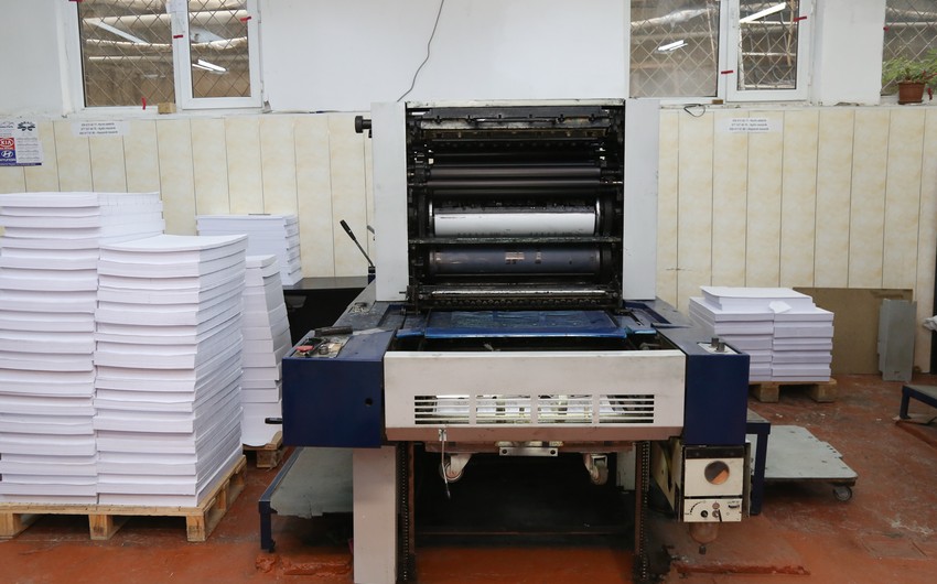 ​Начата печать бюллетеней для голосования на выборах в Милли Меджлис