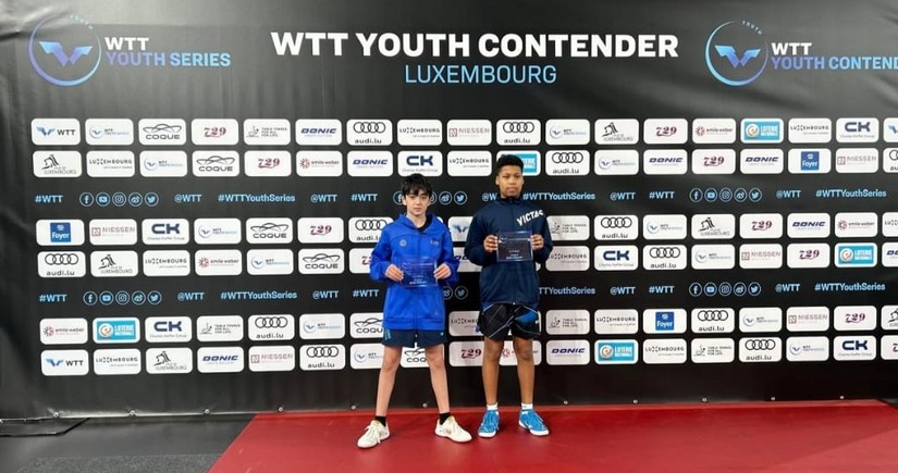 Азербайджанский настольный теннисист завоевал бронзу на международном турнире