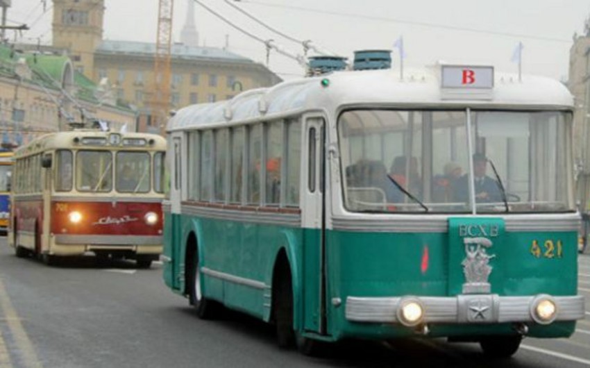 Moskvada trolleybusların qorunması üçün pul toplanılır