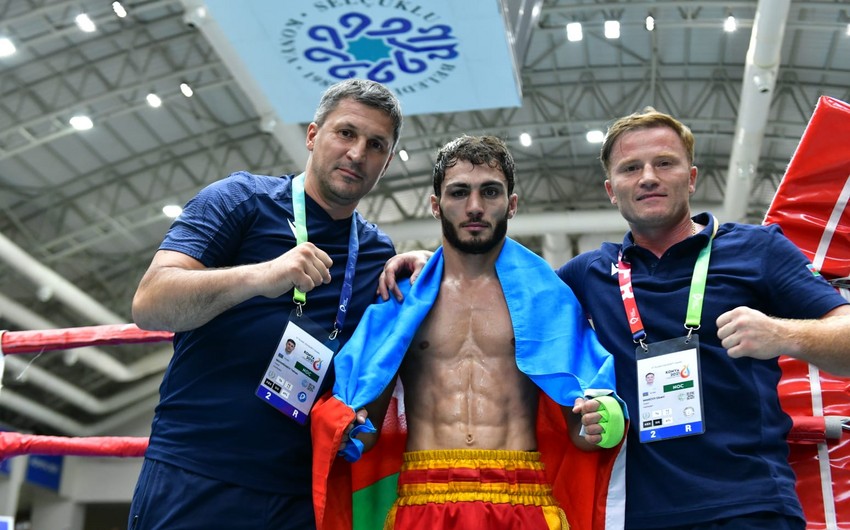 Исламиада: Азербайджан завоевал еще одну золотую медаль в кикбоксинге