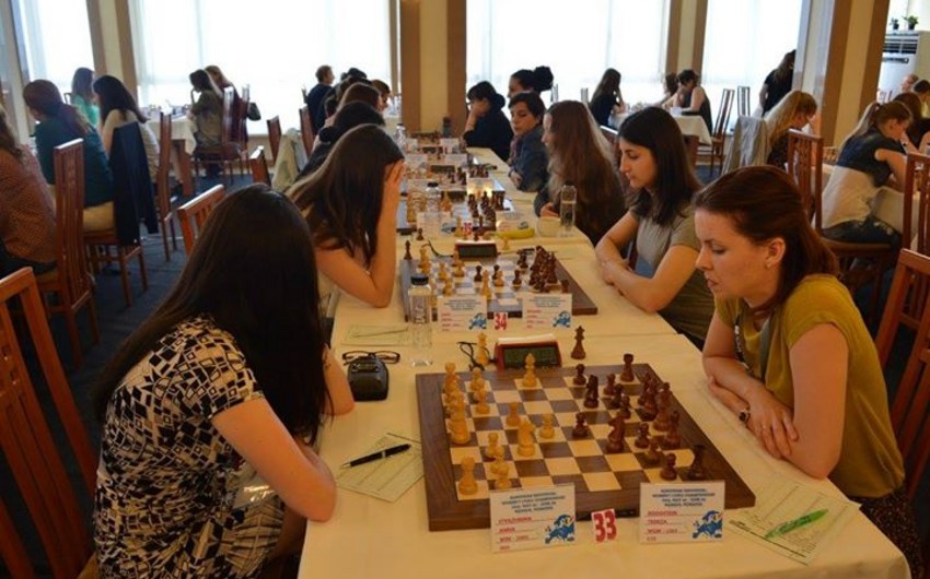 Azərbaycan qadın şahmatçıları Avropa çempionatında mübarizəni davam etdirir