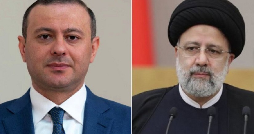 İran Prezidenti Ermənistan Təhlükəsizlik Şurasının katibi ilə regiondakı durumu müzakirə edib