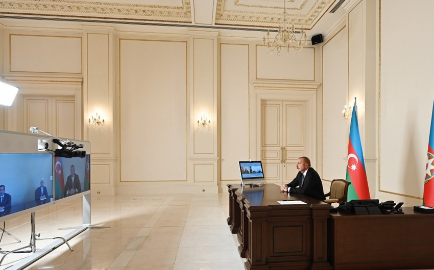 New heads of executive authorities reassure President Ilham Aliyev of doing their best 