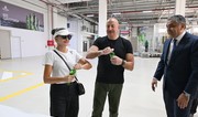 President Ilham Aliyev and First Lady Mehriban Aliyeva attend inauguration of Istisu Mineral Water Plant in Kalbajar