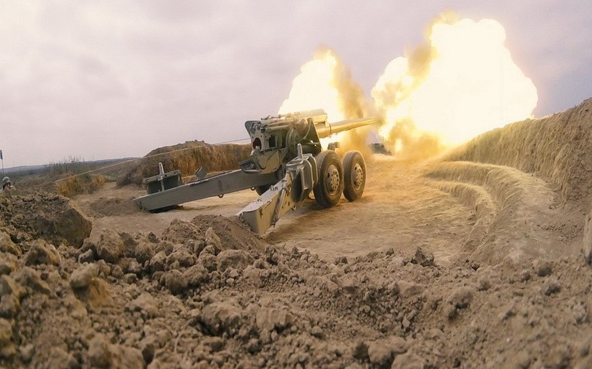 Artillery units stationed in frontline zone conducted live-fire exercises - VIDEO