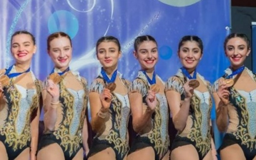 Азербайджанские гимнастки завоевали бронзовые медали Гран-при во Франции