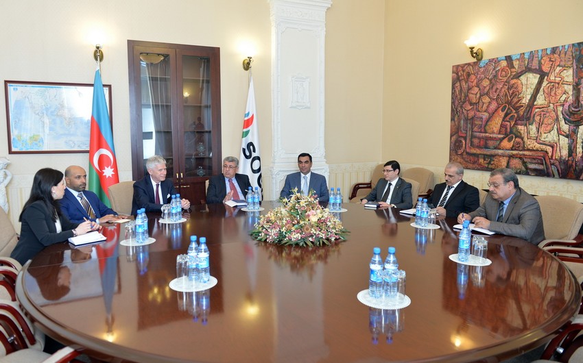 ​SOCAR-da Abu Dabi Neft İnstitutunun prezidenti ilə görüş olub
