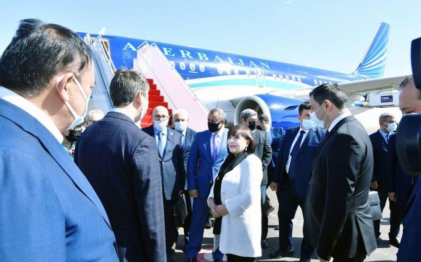 Председатель Милли Меджлиса посетила Казахстан
