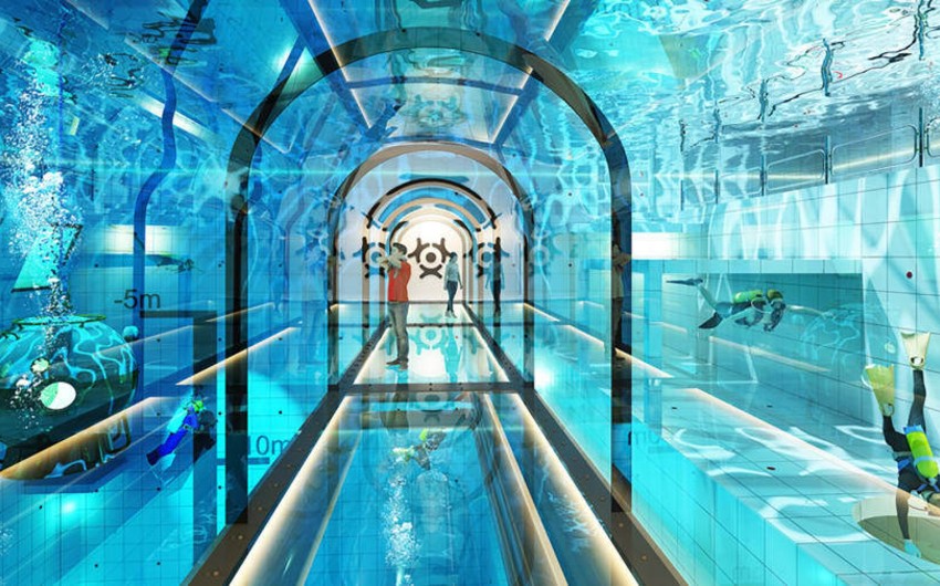 Polşada dünyanın ən dərin hovuzu açılacaq - FOTO
